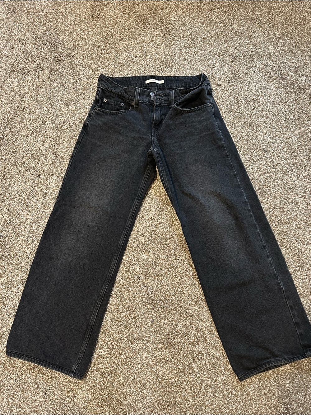 Black women’s Wide-Leg Jeans